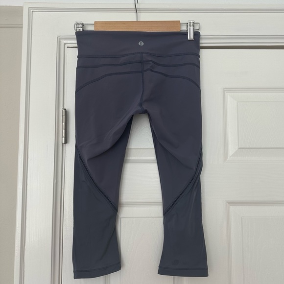 Lululemon Sculpt It Crop Leggings - Lavender (Purple/Gray) - 4 - Picture 2 of 3